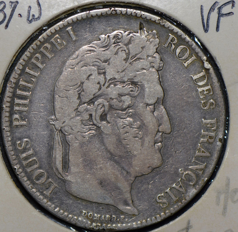 France 1837 5 Francs  290622 combine shipping