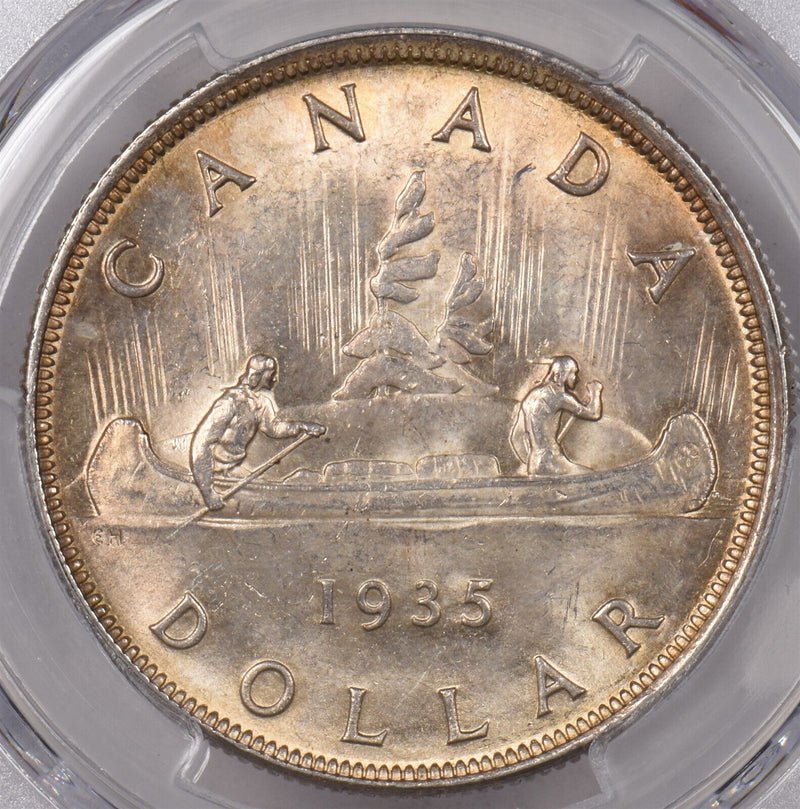 Canada 1935 Dollar PCGS MS 62 PI0204 combine shipping