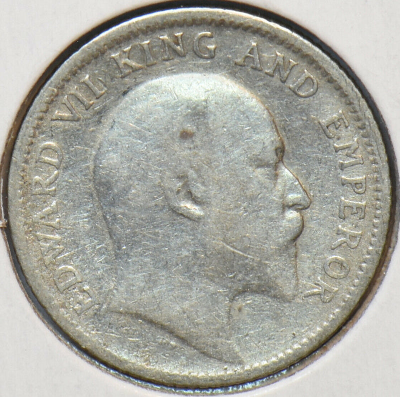 British India 1910 C 1/4 Rupee 192980 combine shipping