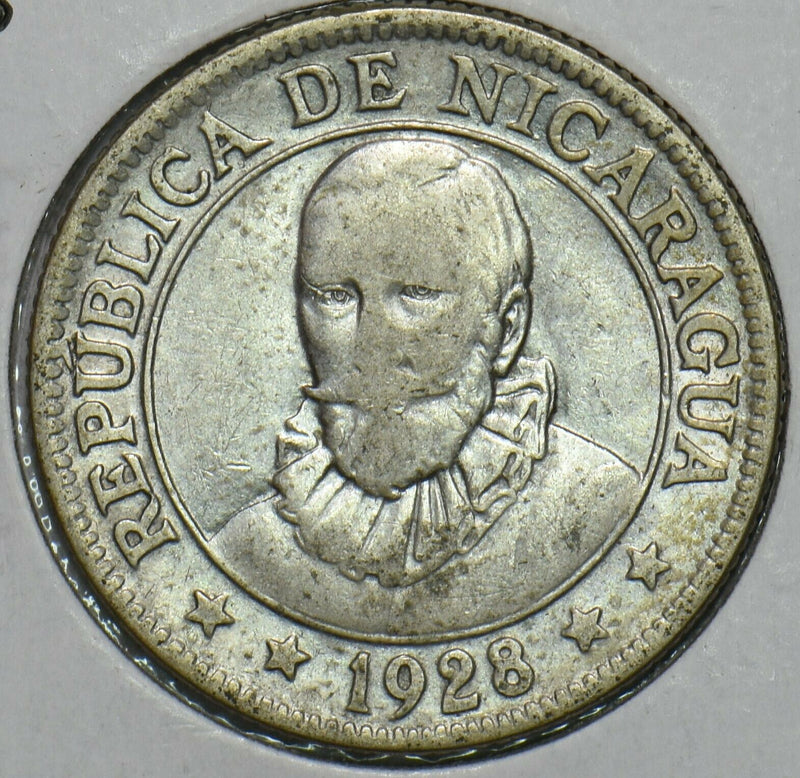 Nicaragua 1928 25 Centavos 296844 combine shipping