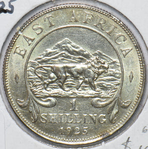 East Africa 1925 Shilling Lion animal 293858 combine shipping