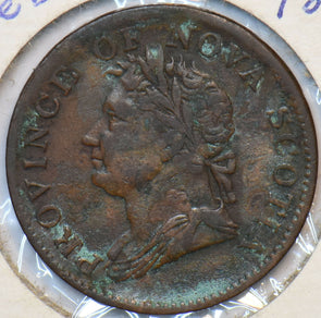 Canada 1832 1/2 Penny Nova Scotia 296406 combine shipping