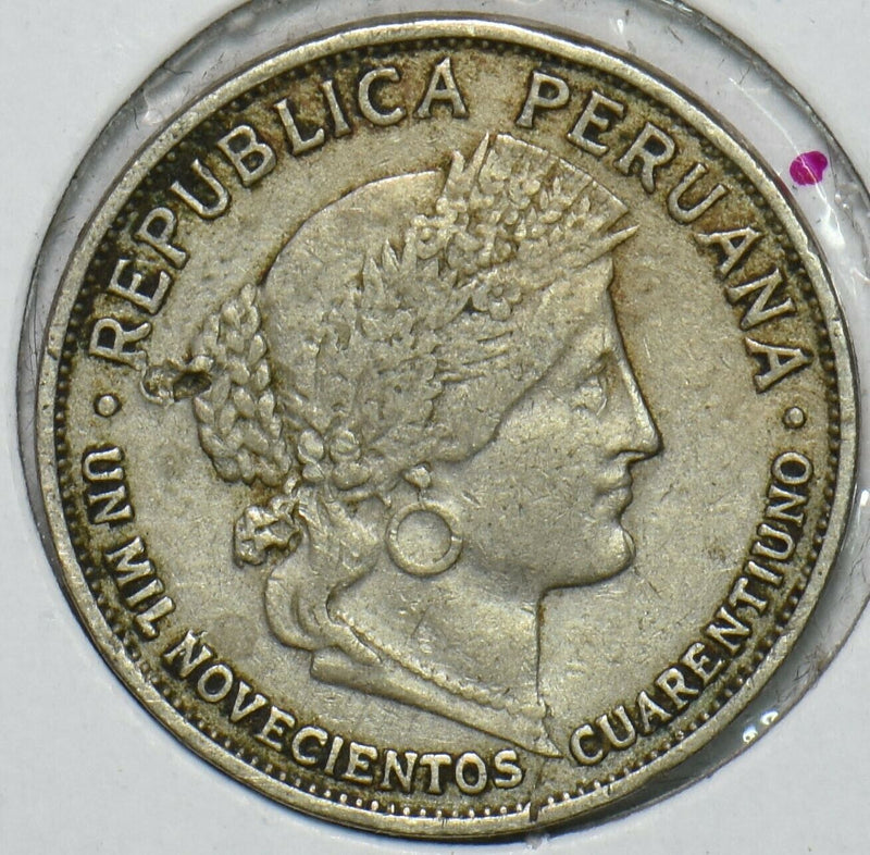 Peru 1940 10 Centavos 196660 combine shipping