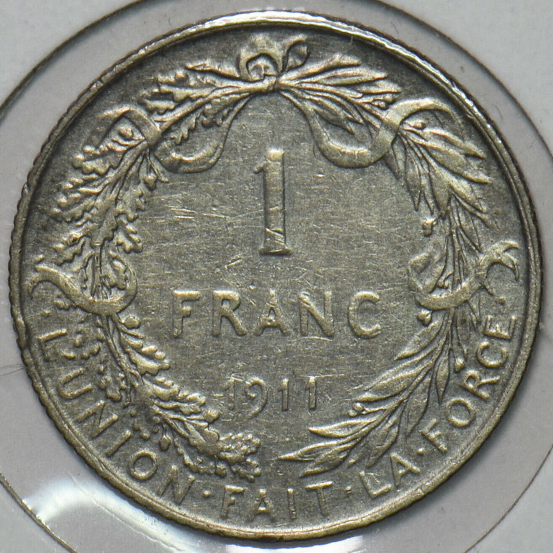 Belgium 1911 Franc 195867 combine shipping