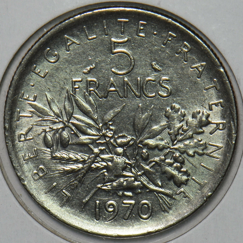 France 1970 5 Francs 195811 combine shipping