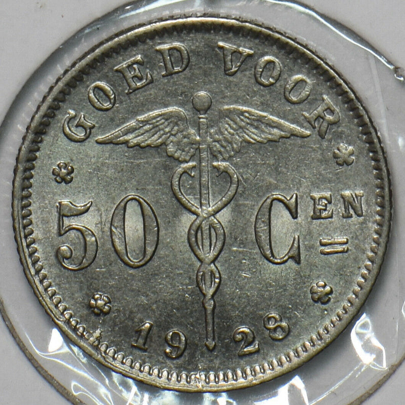 Belgium 1928 50 Centimes 195899 combine shipping