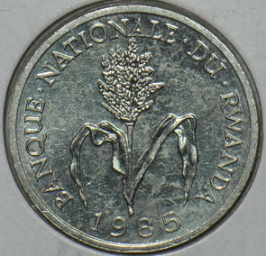 Rwanda 1985 Franc 195953 combine shipping