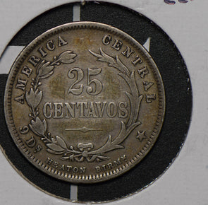 Costa Rica 1893 25 Centavos  290684 combine shipping