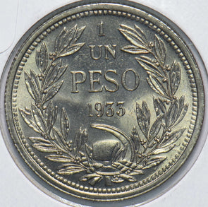 Chile 1933 Peso Vulture animal 293467 combine shipping