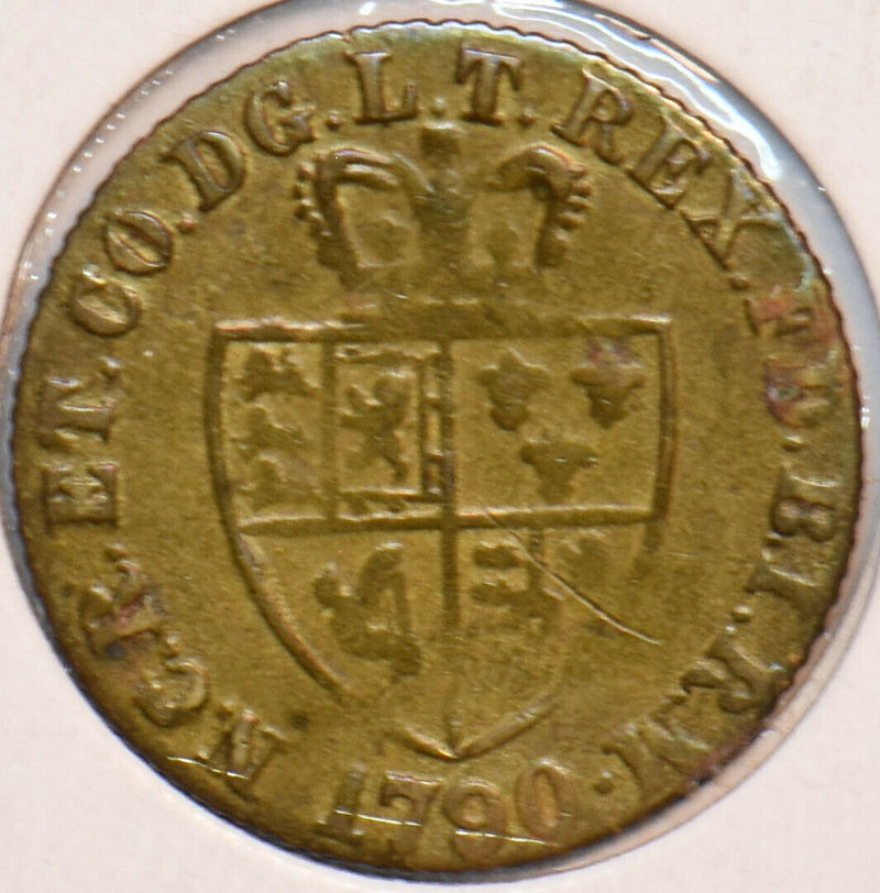 Great Britain 1790 Token Spade Half Guinea Gaming Token 296418 combine shipping