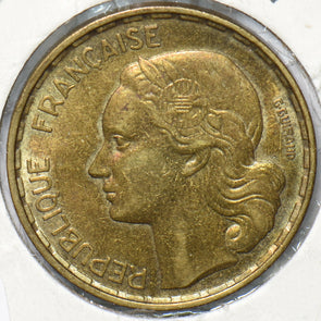 France 1953 50 Francs Rooster animal UNC 294086 combine shipping