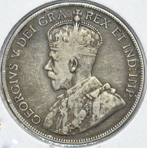 Canada 1918 50 Cents Georgivs V 293404 combine shipping