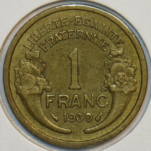 France 1939 Franc 151872 combine