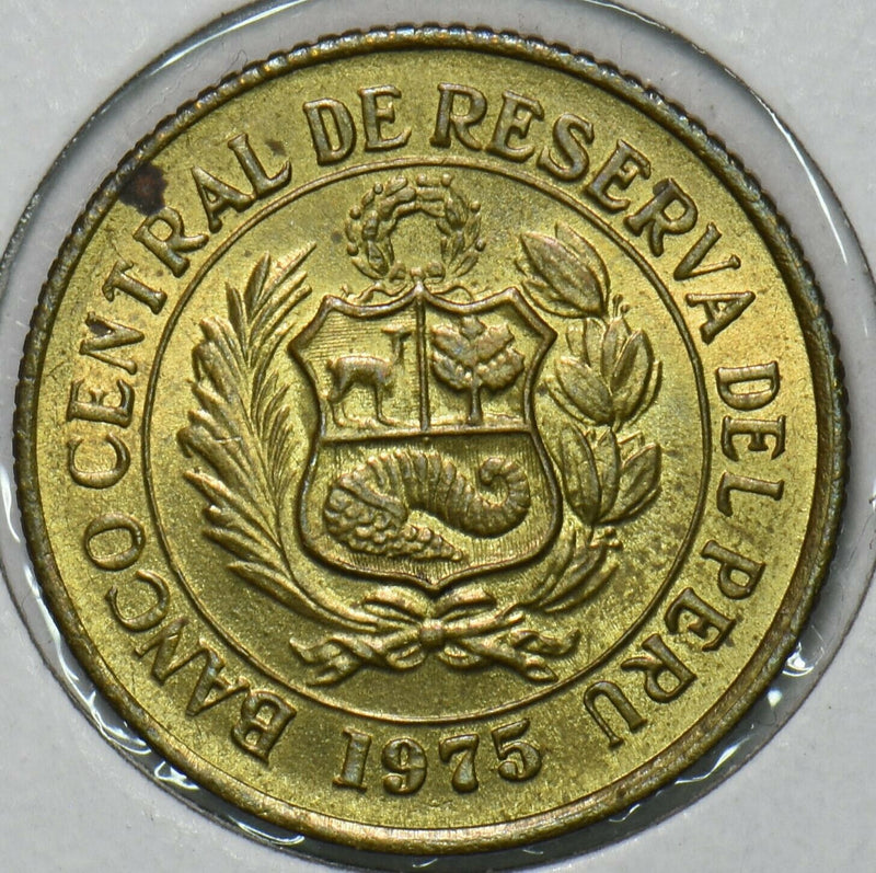 Peru 1975 1/2 Sol Llama animal 196596 combine shipping