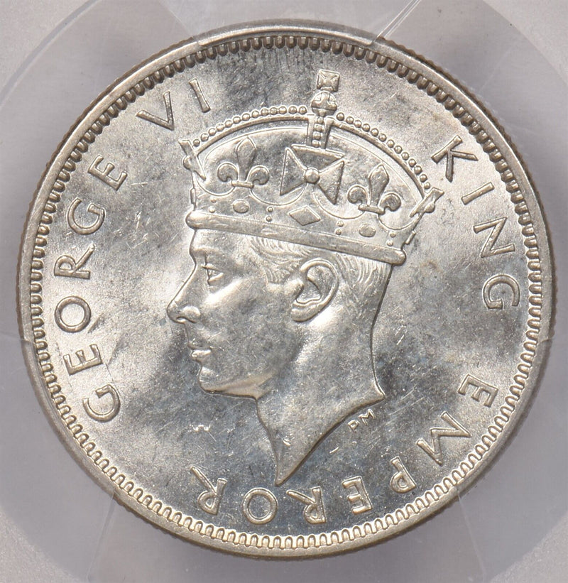 Fiji 1942 S Shilling PCGS MS 62 PI0110 combine shipping