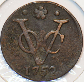 Netherlands East Indies 1752 1/2 Duit 296400 combine shipping