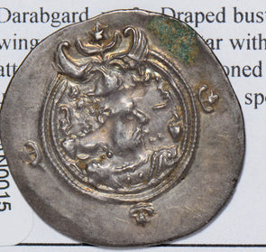 Sasanian 591 ~628AD Dirahm  Khusru II AN0015 combine shipping