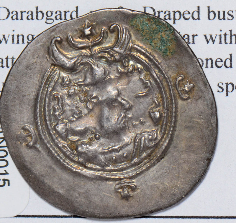 Sasanian 591 ~628AD Dirahm  Khusru II AN0015 combine shipping