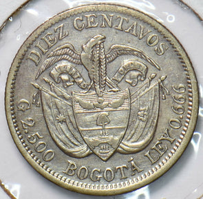 Colombia 1897 10 centavos Condor animal Brussels 293653 combine shipping