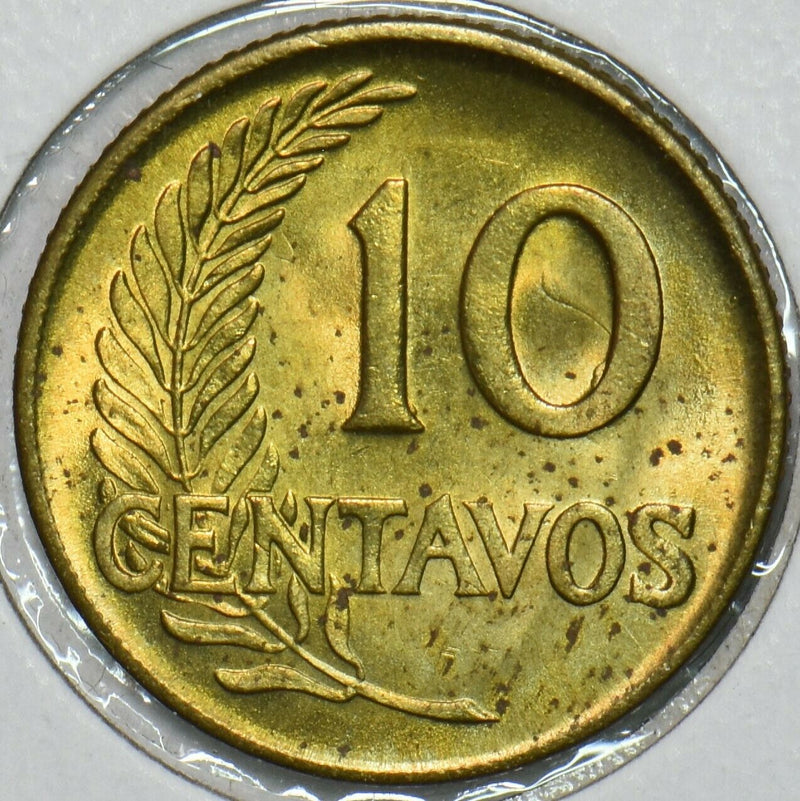 Peru 1959 10 Centavos 196591 combine shipping