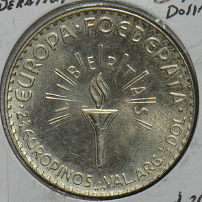 Europa 1952 Euro Federation 2 1/2 Europinos 491128 combine shipping