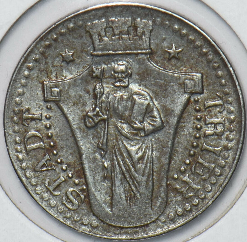 Germany 1940 's 10 Pfennig City of Trier 296440 combine shipping