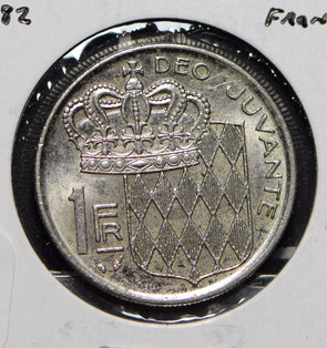 Monaco 1982 Franc  901293 combine shipping