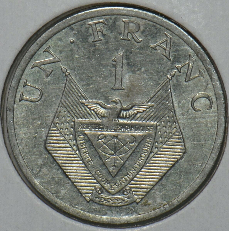 Rwanda 1985 Franc 152049 combine shipping