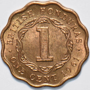 British Honduras 1961 Cent Queen Elizabeth II 192318 combine shipping