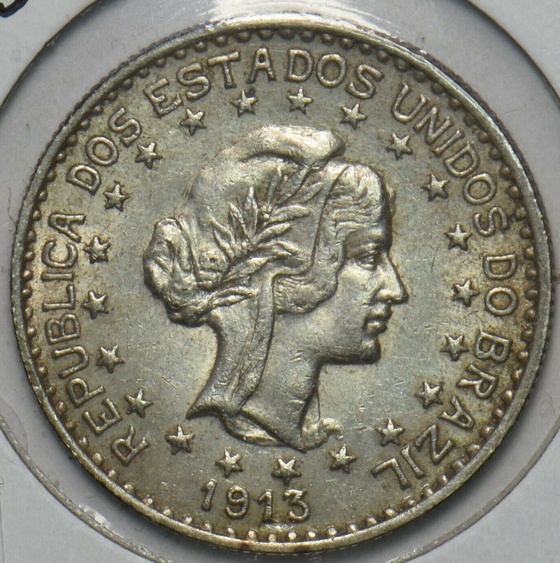 Brazil 1913 1000 Reis 296836 combine shipping