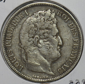 France 1831 A 5 Francs 491060 combine shipping
