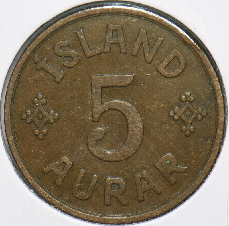 Iceland 1940 5 Aurar 192329 combine shipping