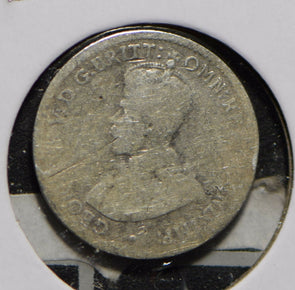 Australia 1915 3 Pence Kangaroo animal Emu  901225 combine shipping