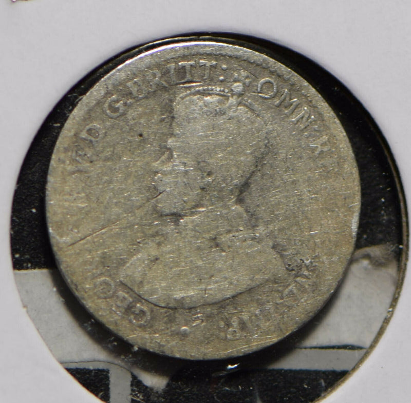 Australia 1915 3 Pence Kangaroo animal Emu  901225 combine shipping