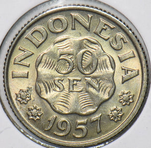 Indonesia 1957 50 Sen 195199 combine shipping