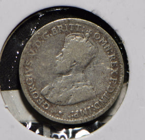 Australia 1918 3 Pence Kangaroo animal Emu  901215 combine shipping