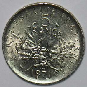 France 1971 5 Francs 151860 combine shipping
