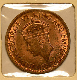Ceylon 1945  Cent  UNC C0151 combine shipping