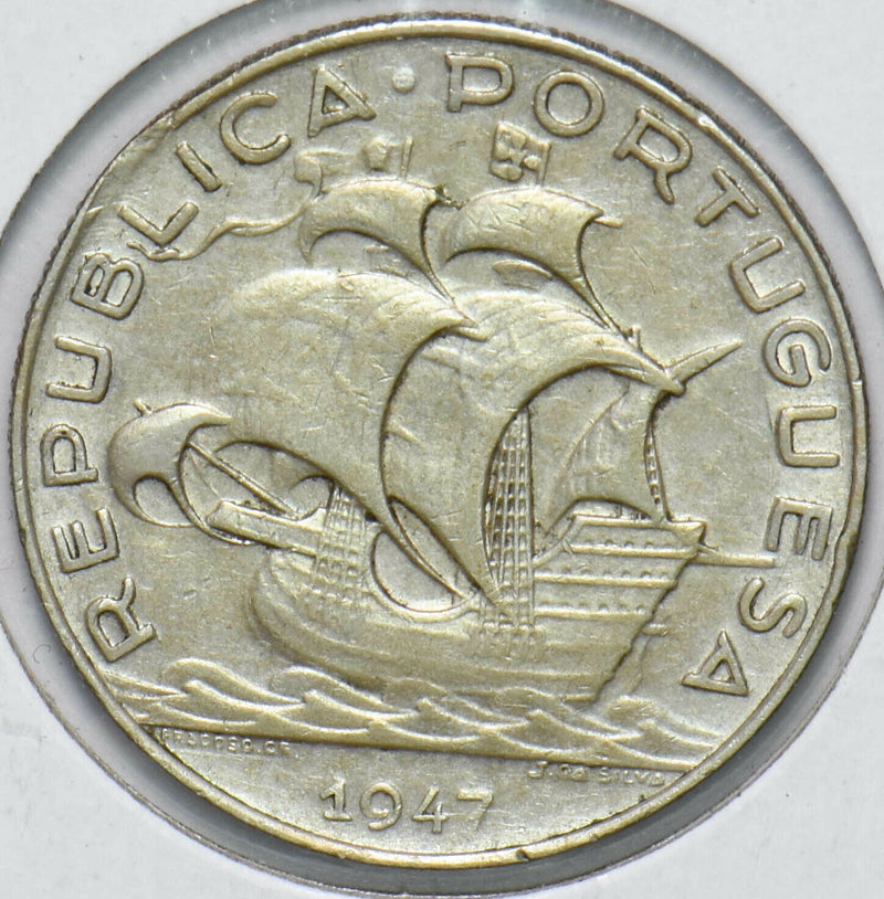 Portugal 1947 5 Escudos 293263 combine shipping
