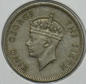 Southern Rhodesia 1949 Shilling Bird animal 152042 combine shipping