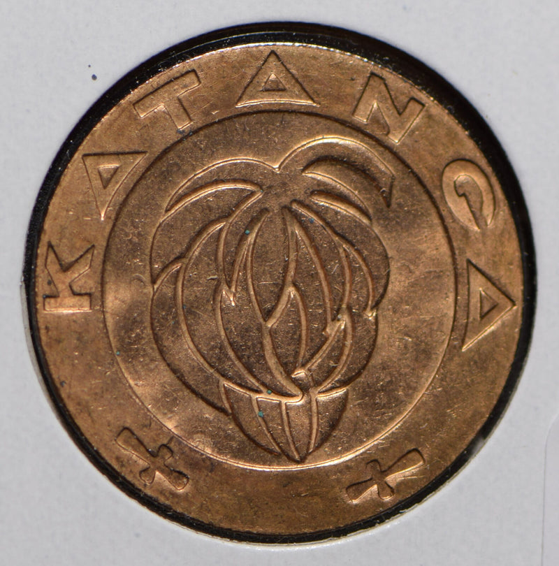 Katanga 1961 5 Francs  292047 combine shipping