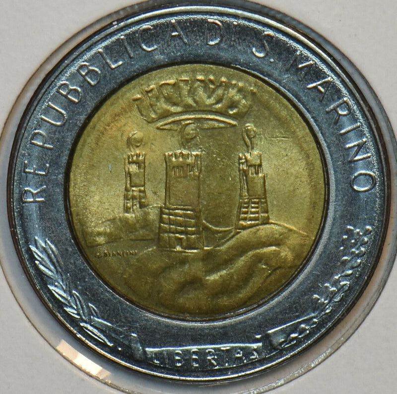 San Marino 1982 500 Lire FAO 195996 combine shipping