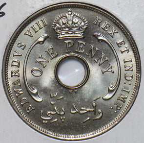 British West Africa 1936 Penny gem BU 296378 combine shipping