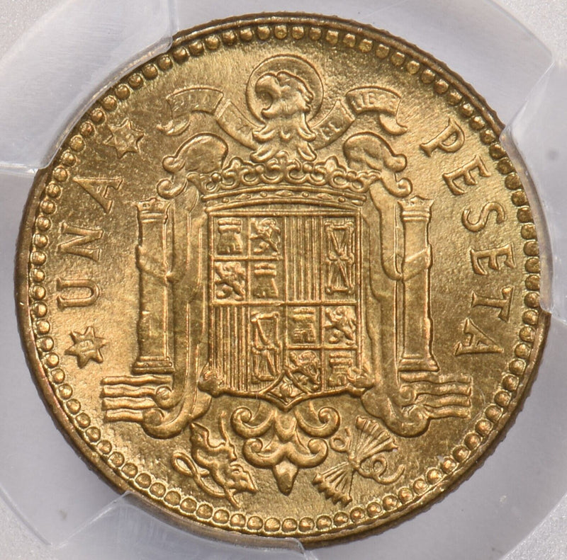 Spain 1963 Peseta PCGS MS 66 1965 PI0020 combine shipping