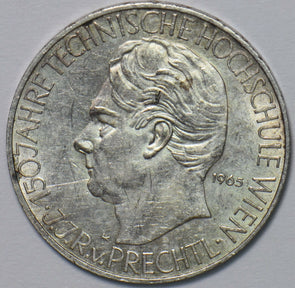 Austria 1965 25 Schilling Vienna Tech High School 195183 combine shipping