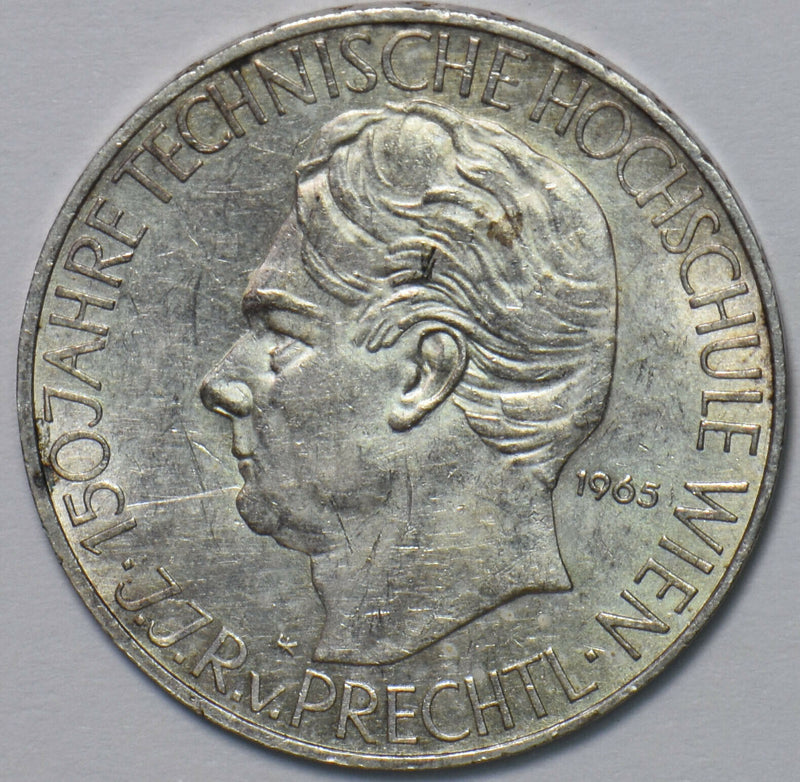 Austria 1965 25 Schilling Vienna Tech High School 195183 combine shipping