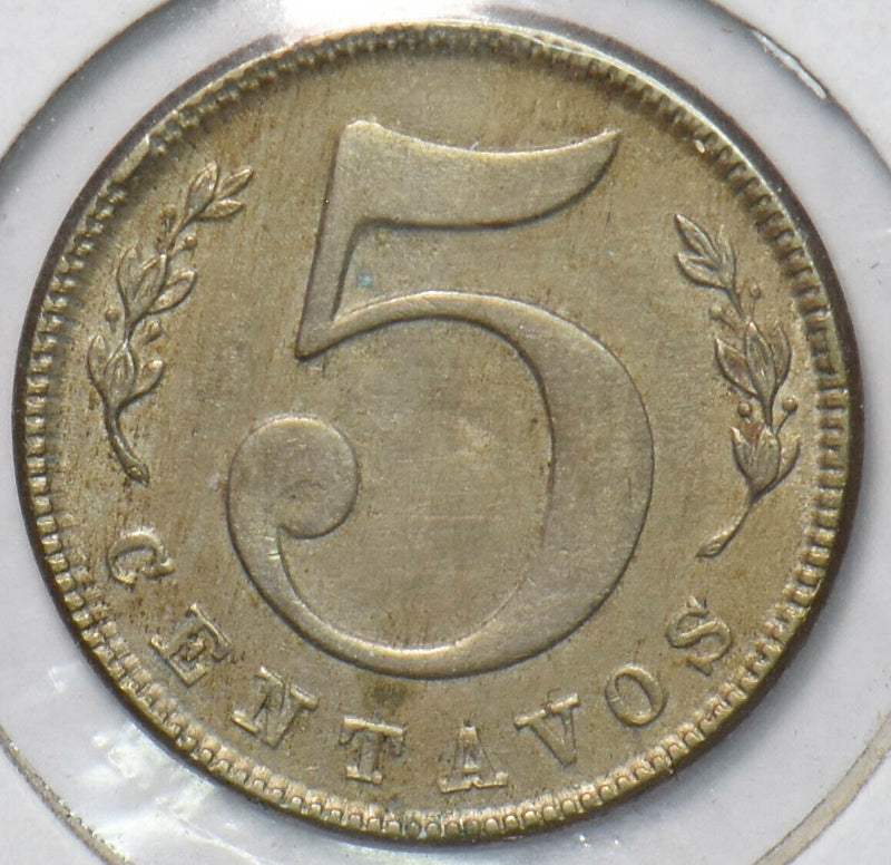 Colombia 1886 5 centavos 293658 combine shipping