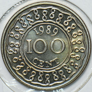 Suriname 1989 100 Cents 190680 combine shipping