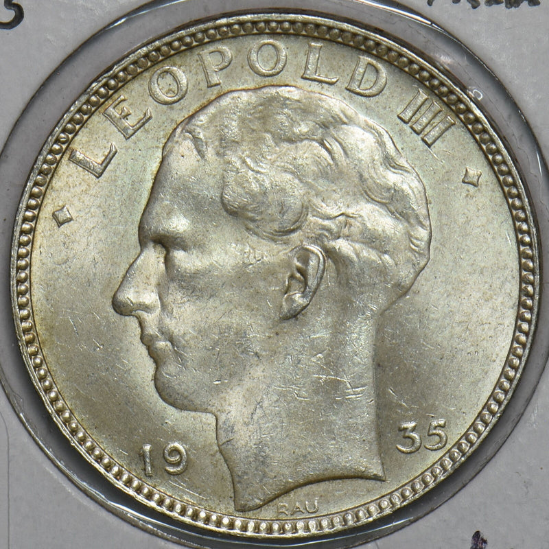 Belgium 1935 20 Francs 491031 combine shipping