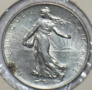 France 1916 2 Francs UNC 296473 combine shipping